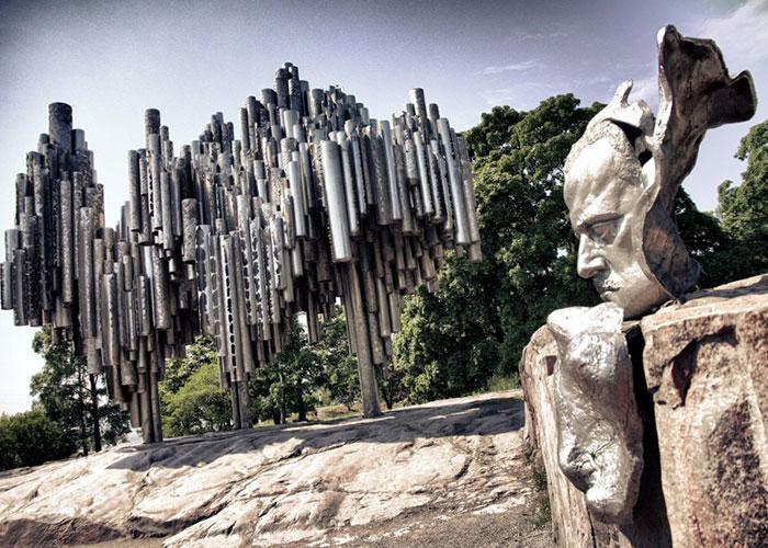 Монумент Яну Сибелиусу - памятник-орган в Хельсинки