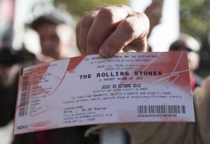 билет на концерт Роллинг Стоунз