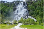 норвегия водопад фьорды тур