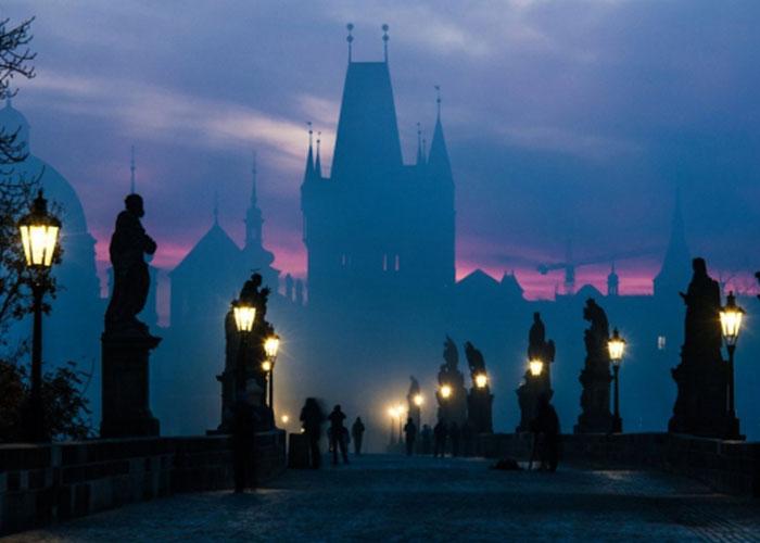 Прогулки по ночной Праге