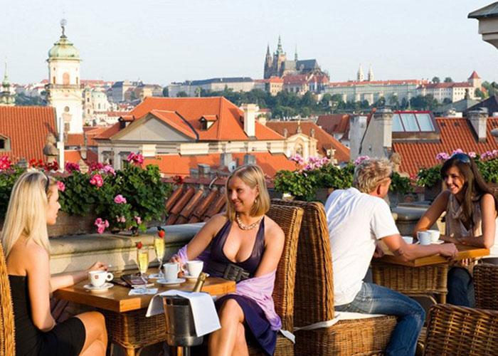 Рестораны Праги с открытой террасой