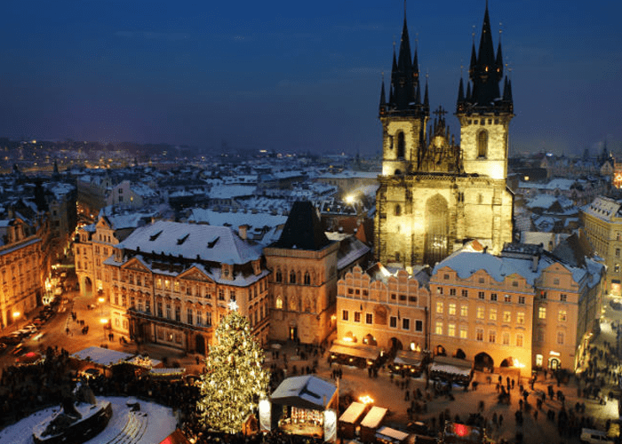 Рождество в Вене и Праге