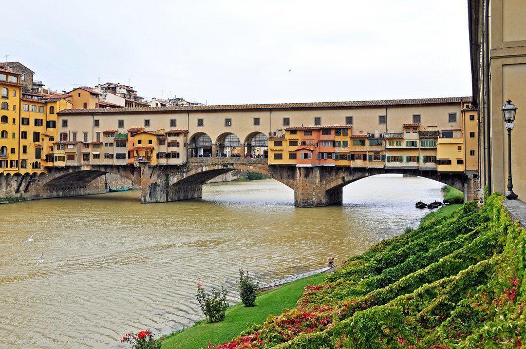 мост Понте Веккьо Флоренция