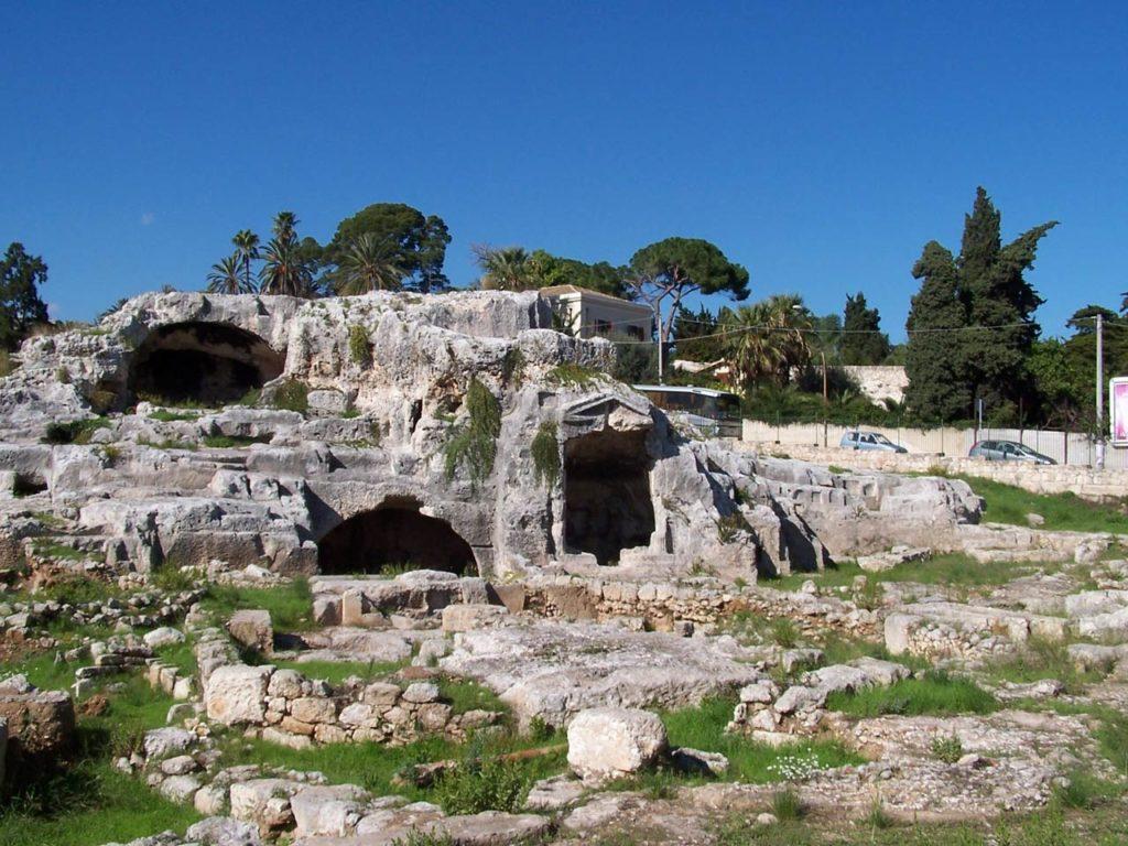 гробница Архимеда в Сиракузах