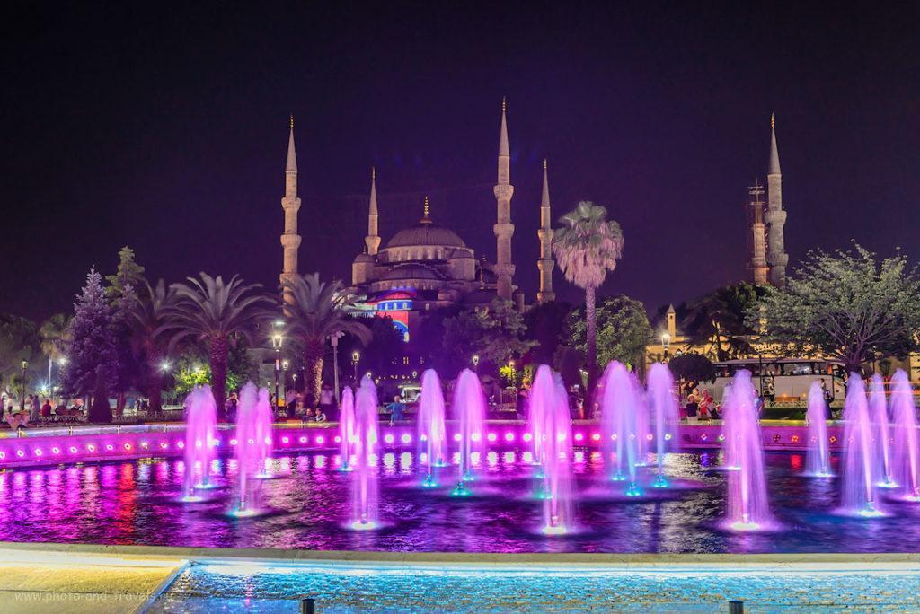 Площадь фонтанов в Стамбуле