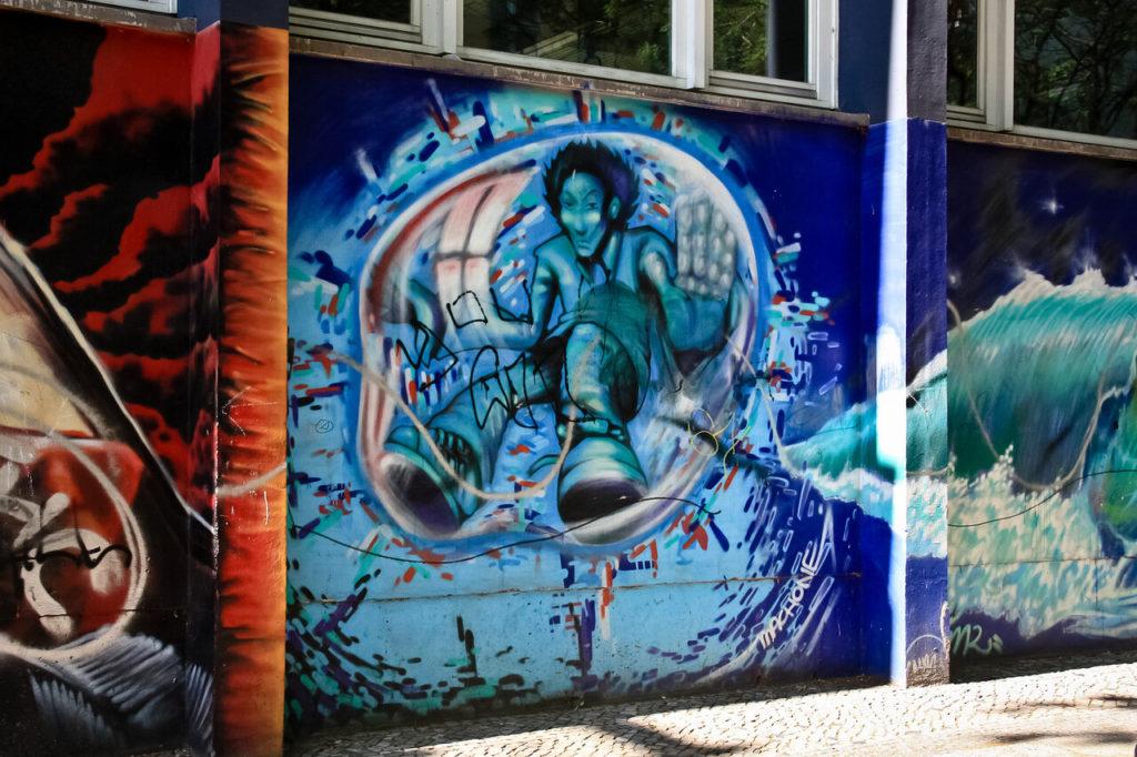граффити в районе Кройцберг