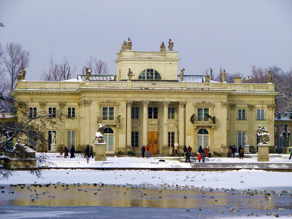 Лазенковский парк в Варшаве