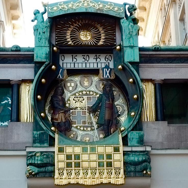 Анкерные часы в Вене