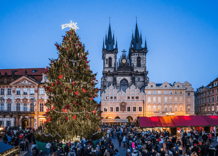 Рождество: Варшава-Прага-Карловы Вары-Дрезден